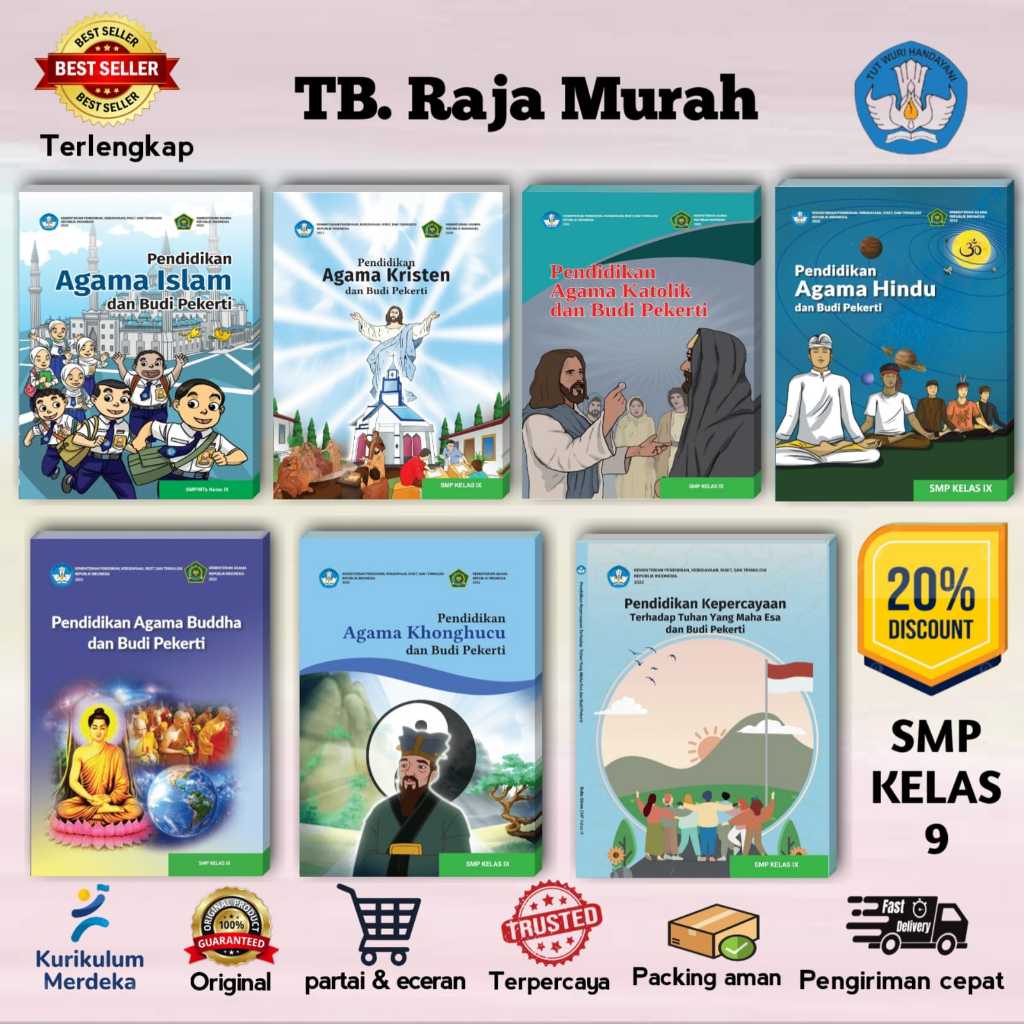 Buku Siswa AGAMA KELAS 9 SMP/MTS Kurikulum Merdeka - Kemendikbud