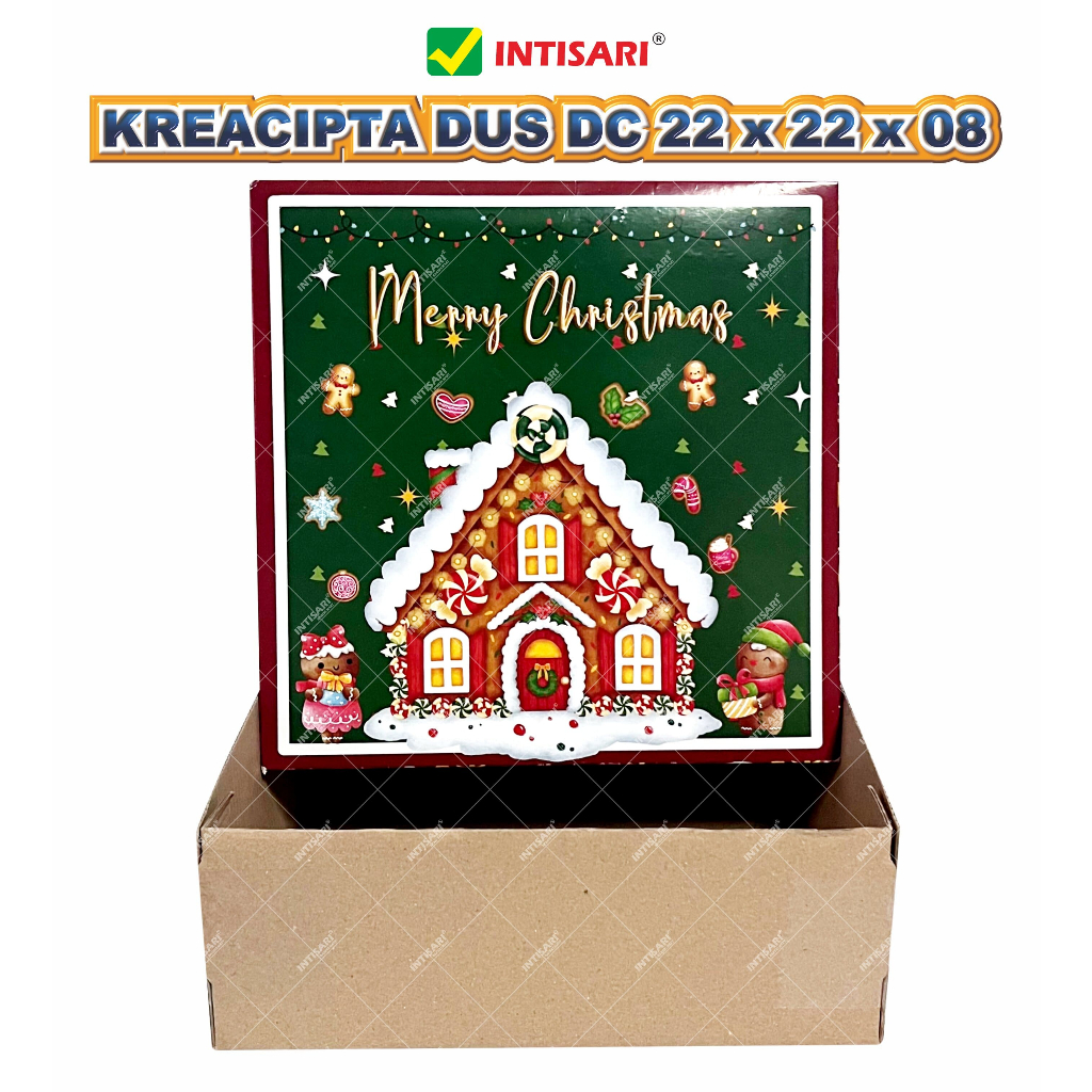 

[5 PCS] BOX NATAL KREACIPTA DUS DC 22X22X08 MKDC22X22X08