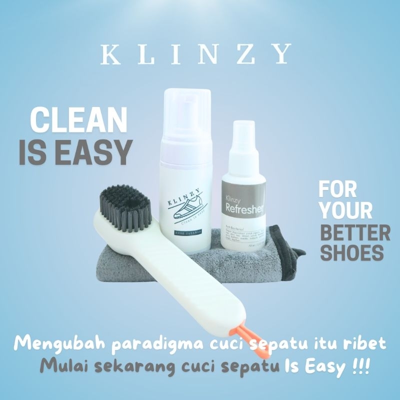 Pembersih Sepatu, Sabun Cuci Sepatu, Sabun Sepatu, Shoe Cleaner, Parfum Sepatu, Klinzy
