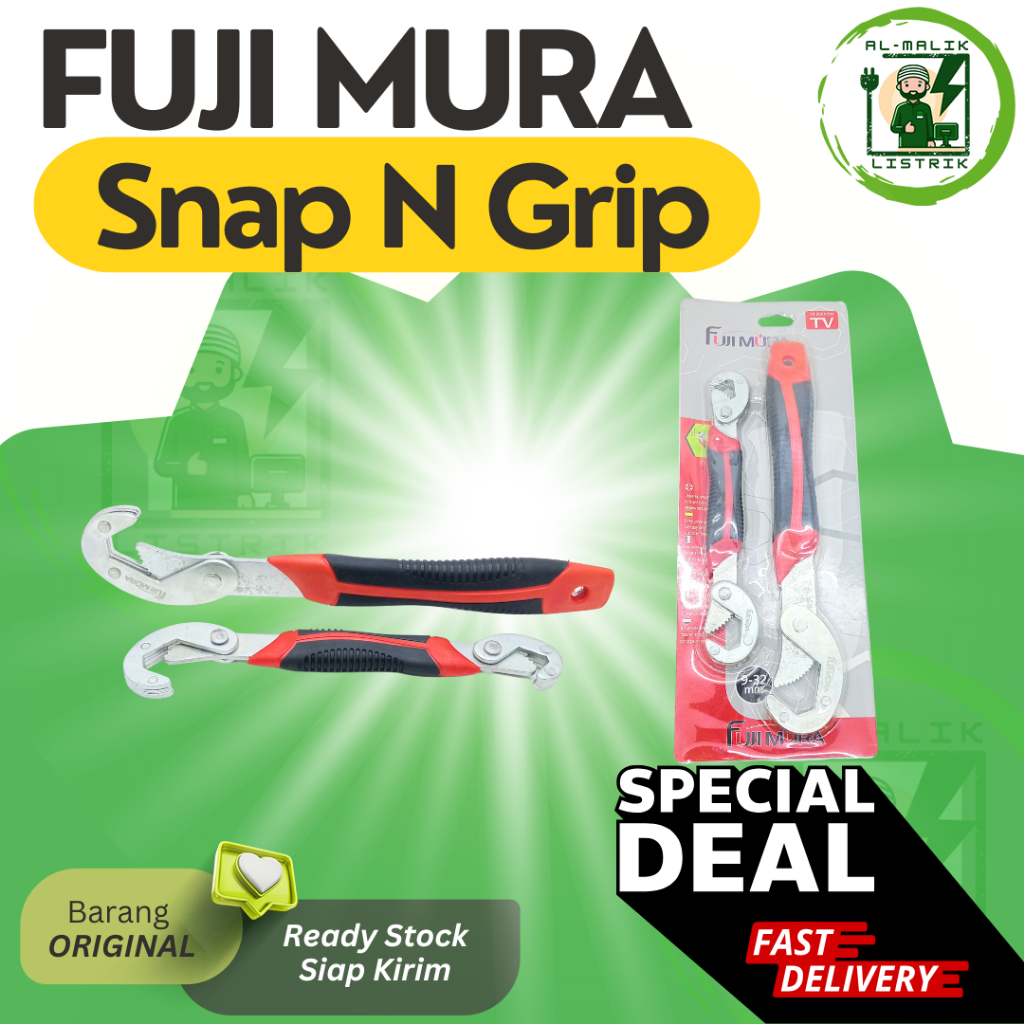 Snap N Grip Kunci Inggris Serbaguna Kunci Pas Serbaguna Kunci Snap N Grip