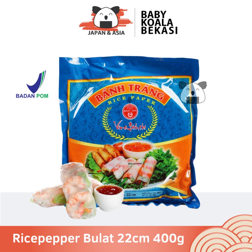 

BANH TRANG Vietnam Rice Paper 400 g I Vietnam Spring Roll - Bekasi