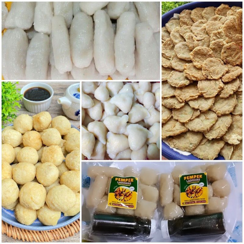 

Pempek Mix isi 10 (Telur Kecil, Adaan, Lenjer Kecil, Kulit)