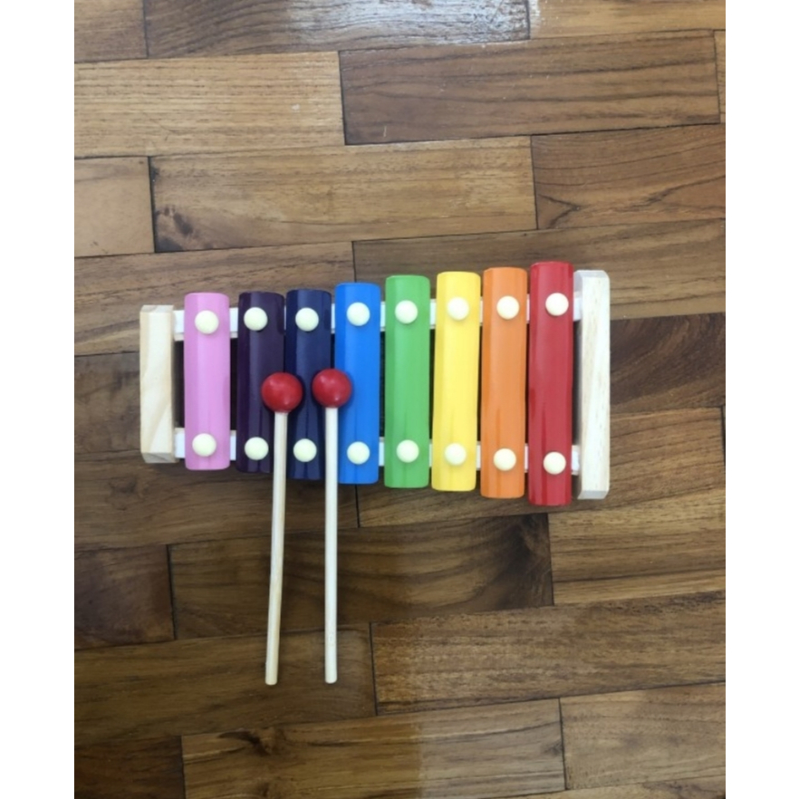 Mainan musik anak, Mainan xylophone bayi, Musik xylophone kayu anak