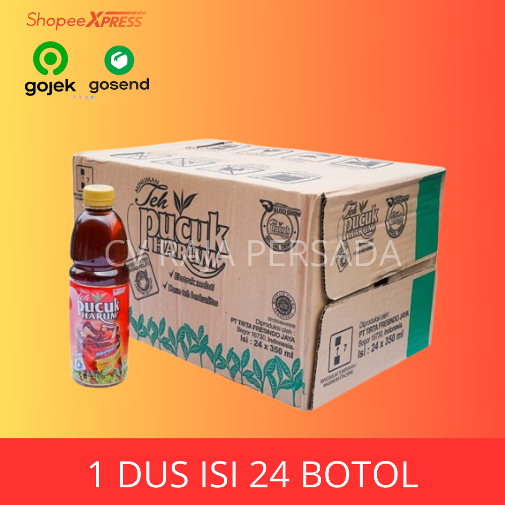 

[Instant] Minuman Teh Pucuk Harum 350 mL 1 Dus Isi 24 Botol