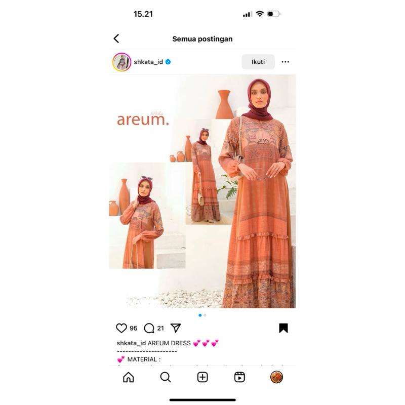 aerum dress shkata id preloved