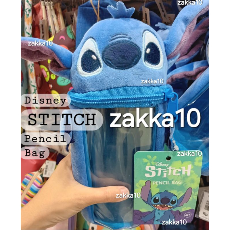 

Disney Lilo & Stitch Pencil Bag / Disney Stitch Plush Pencil Case Stationery Case Tempat Pensil Lucu Karakter Stitch