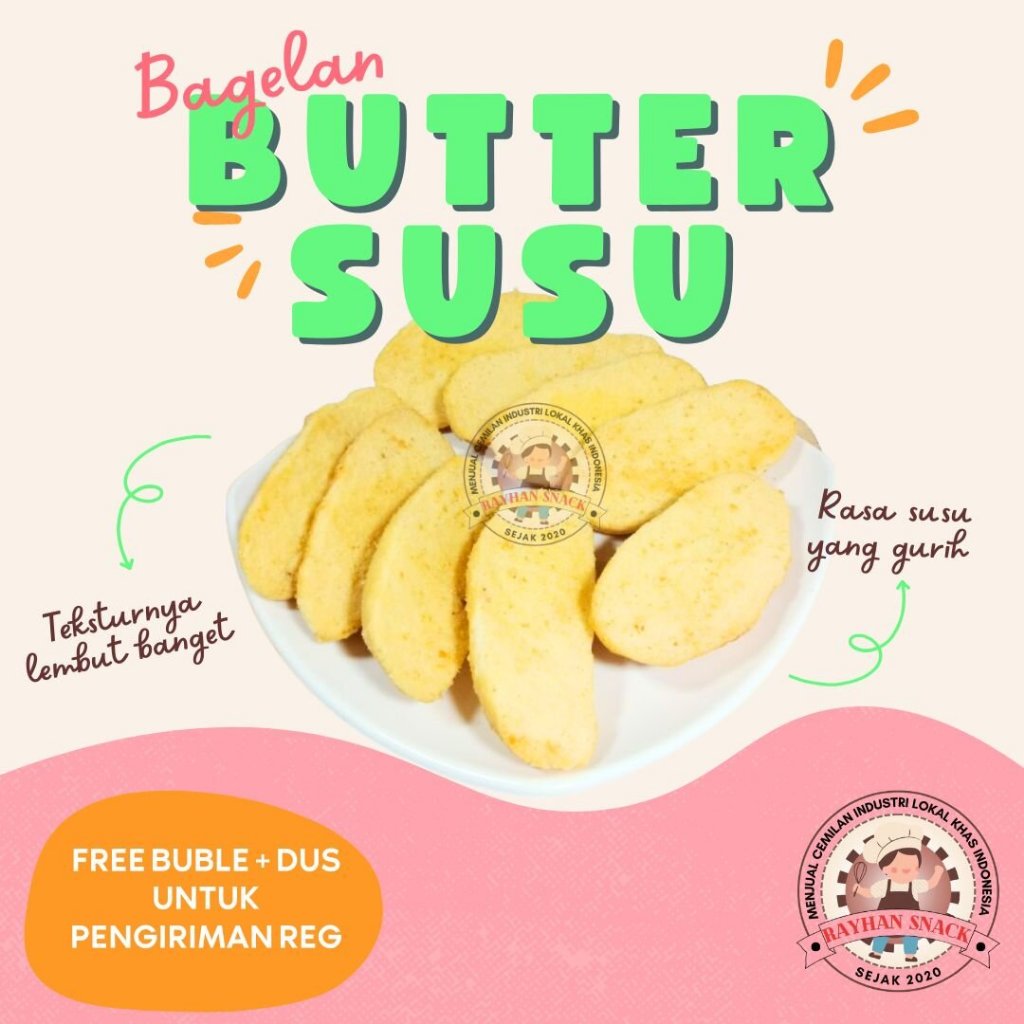 

RB Roti kering Bagelen - 250 GR Bandung Roti Kering Bagelan