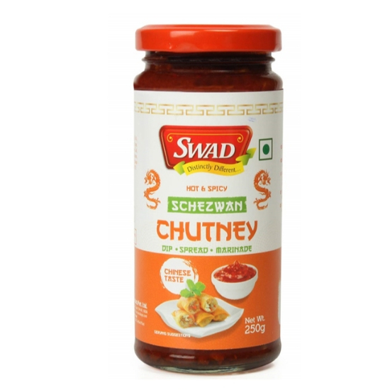 

Schezwan hot & Spicy Chutney Swad 250G / Acar Schezwan