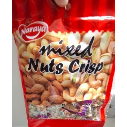 

Naraya Aneka Permen Kacang Mixed Nuts Crisp Pak 120gram