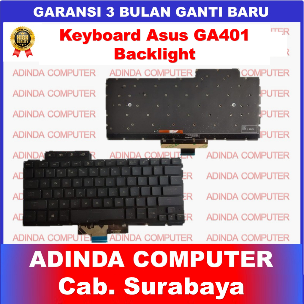 Keyboard Asus ROG Zephyrus G14 GA401 GA401QH GA40QE GA401I GA401Q