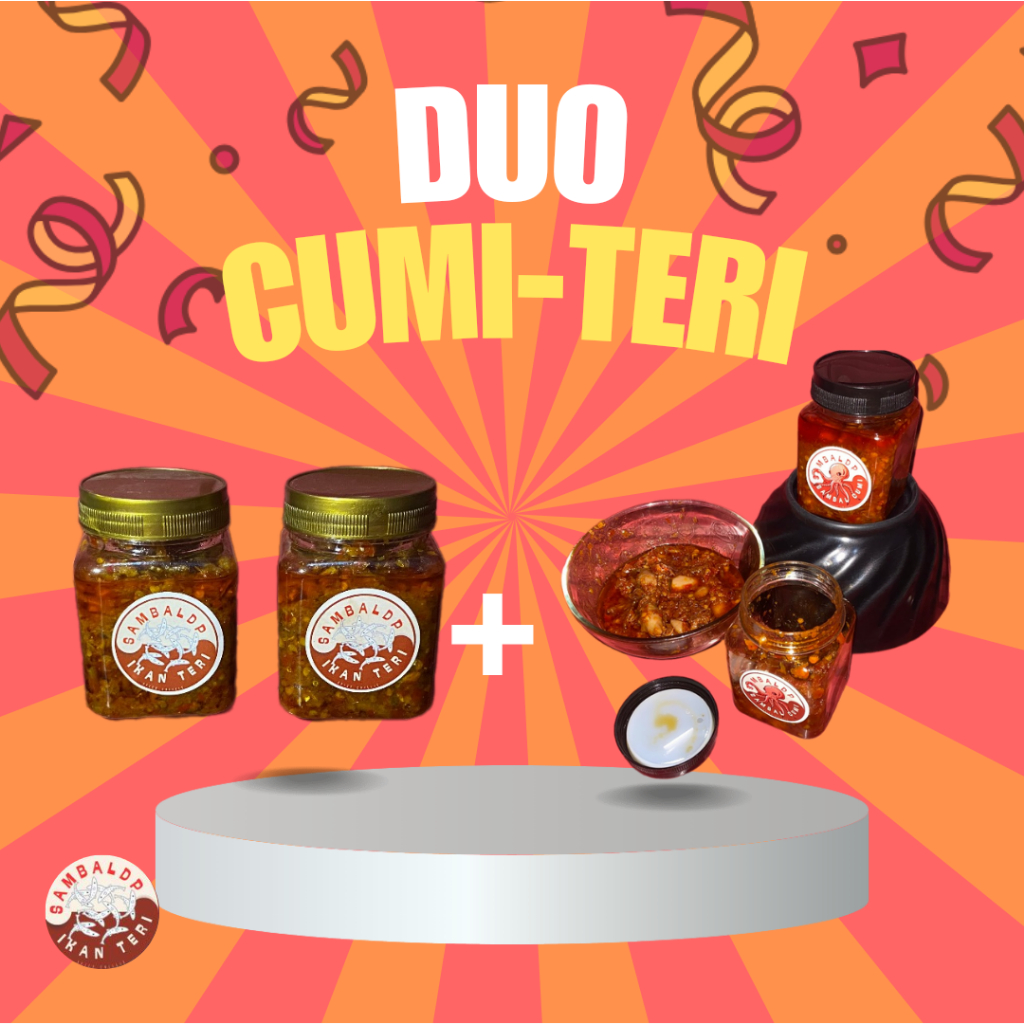 

Sambal DP Duo [Cumi - Teri] "Nikmatnya Rasa Pedas Khas Nusantara