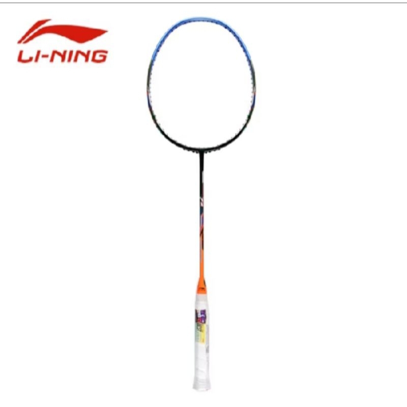 RAKET BADMINTON LINING WINDSTORM 72 - BLACK/BLUE/ORANGE