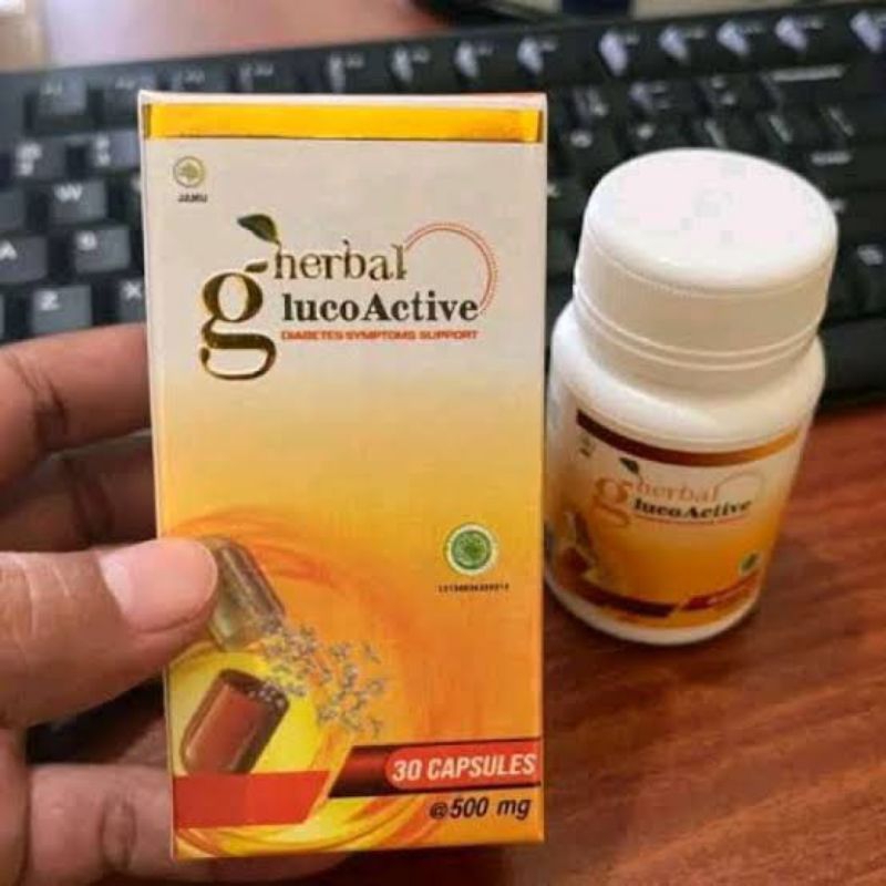 GLUCOACTIVE ASLI 100% ORIGINAL OBAT DIABETES KENCING MANIS