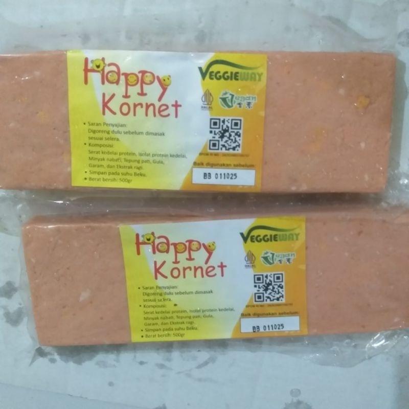 

Veggieway Happy Kornet vegan / vegetarian 500 gram