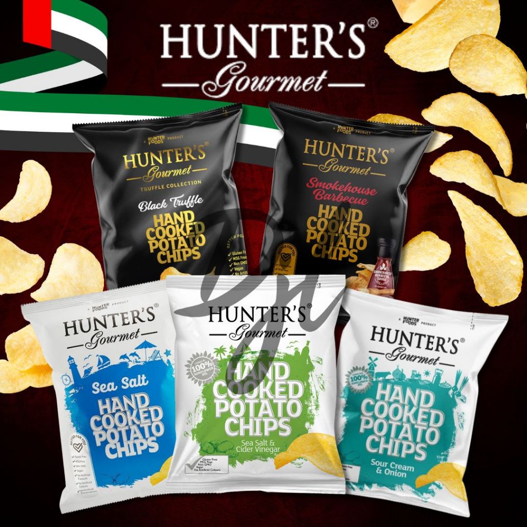 

Hunter's Gourmet Hand Cooked Potato Chips 1 Pouch