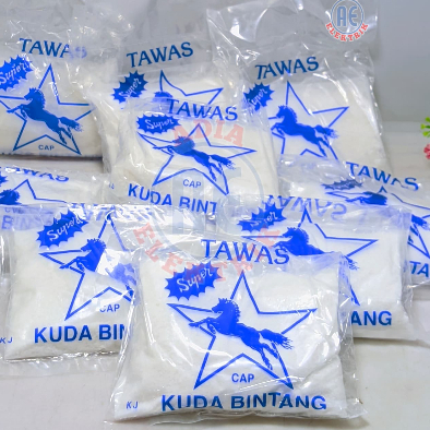 10Pcs Tawas Bubuk Kristal Penjernih Air Serbuk Batu Kecil 70gram / Penjernih Air Dan Penghilang Bau 