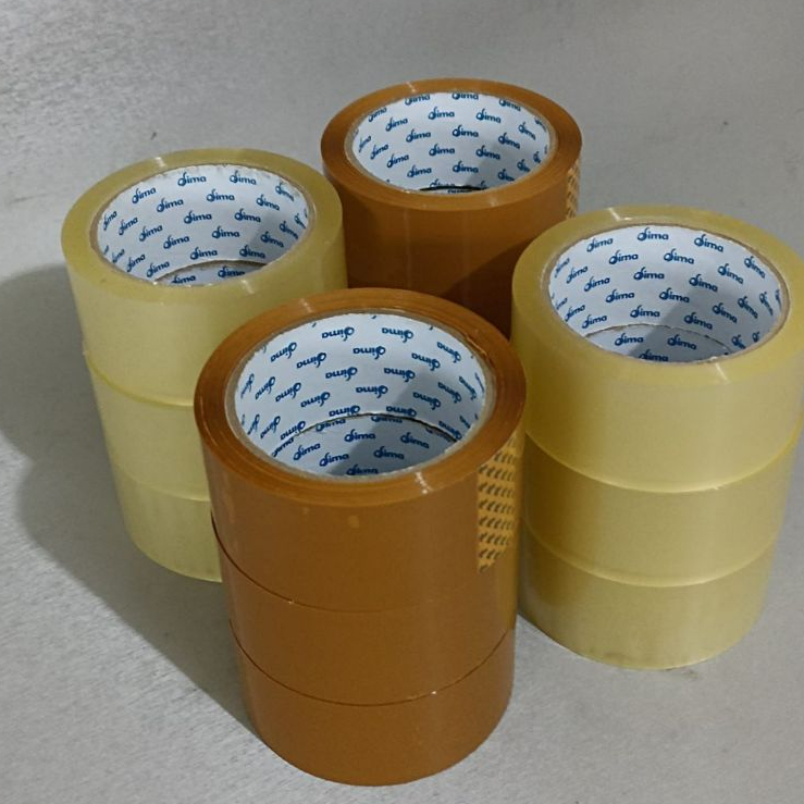

Lakban 2 inch SM Online Packing - Lakban Bening Coklat 45mm 100yard - Perlengkapan Toko