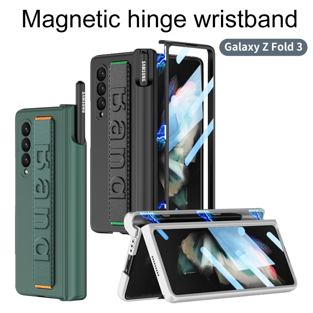 GKK Case For Samsung Fold3 Fold 3 Wristband Fold ( TIDAK TERMASUK PEN )