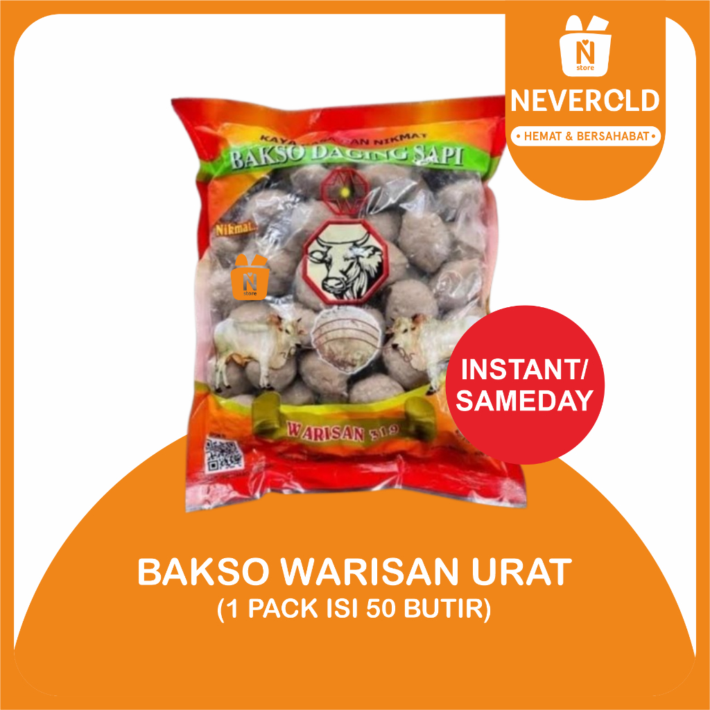 

BAKSO WARISAN URAT ISI 50 BUTIR