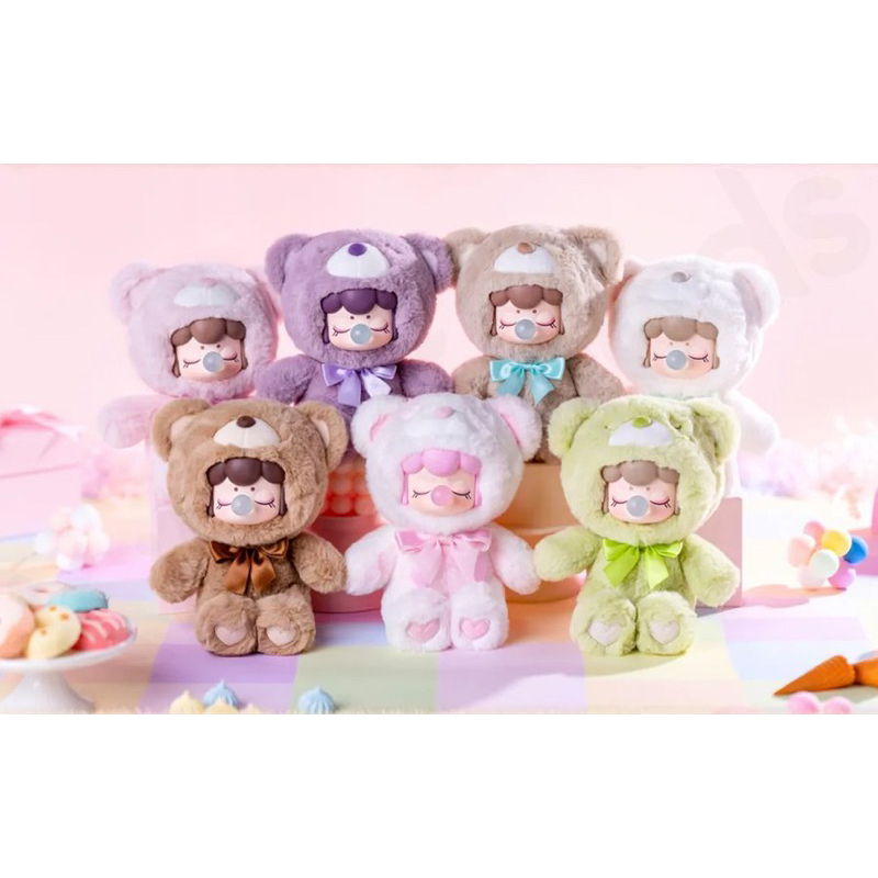 Rolife Nanci Colorful Chocolate Cutie Bears Series Vinyl Plush Blind Box
