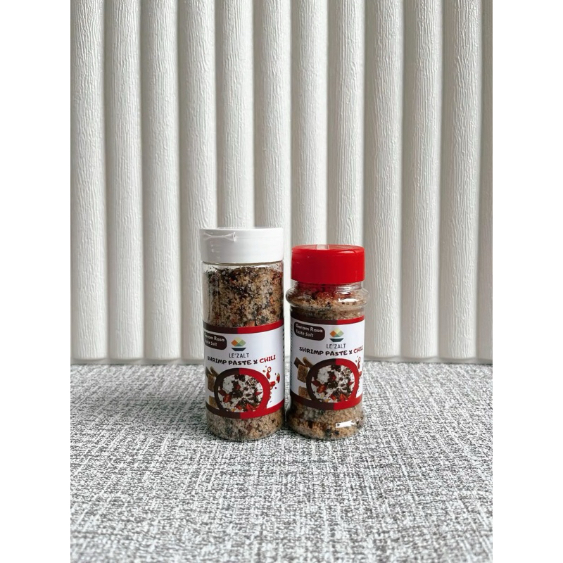 

Garam varian rasa “Le’Zalt” Shrimp Paste x Chilli