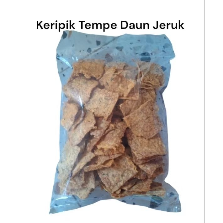 

Keripik Tempe Daun Jeruk DF Cemilan Makanan Renyah Gurih