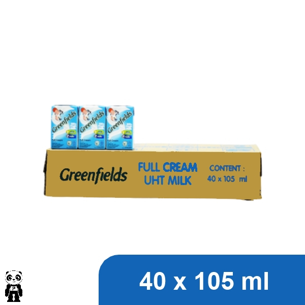

Greenfields susu UHT fresh milk 105 ml 1 Karton (40pcs)