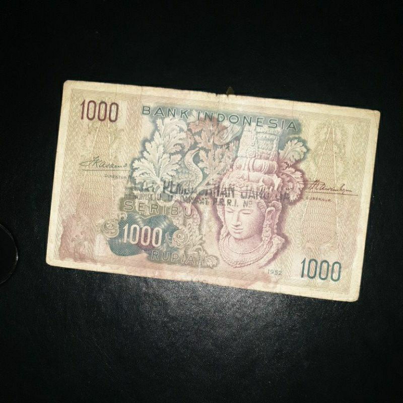 Uang Kuno Seri Budaya Pecahan 1000 Rupiah