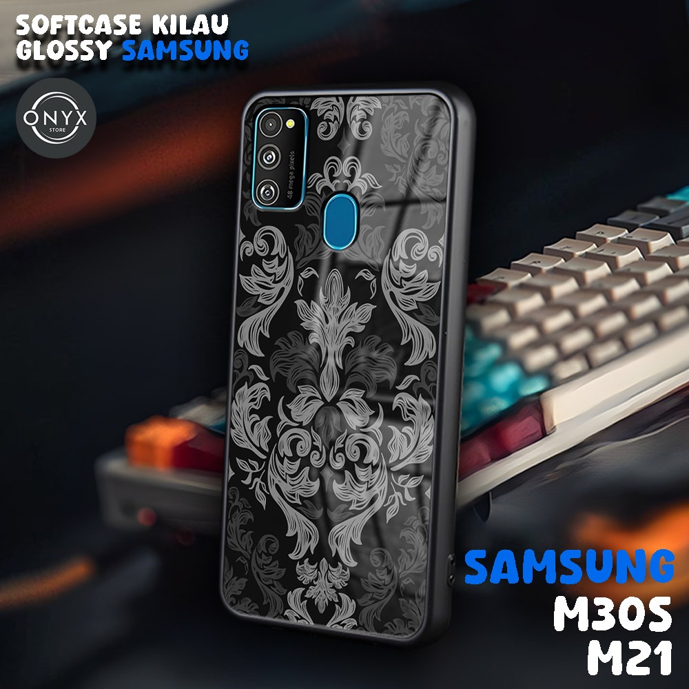 [AA22] Softcase SAMSUNG M21 | M30S | BATIK | Case Samsung Keren Lucu | Casing Kilau Glossy Samsung M