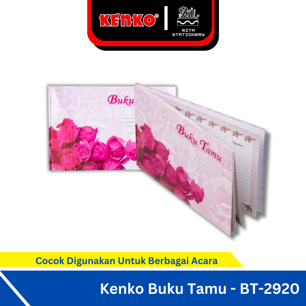 

Kenko Buku Tamu Pernikahan Wedding / Guest Book Besar