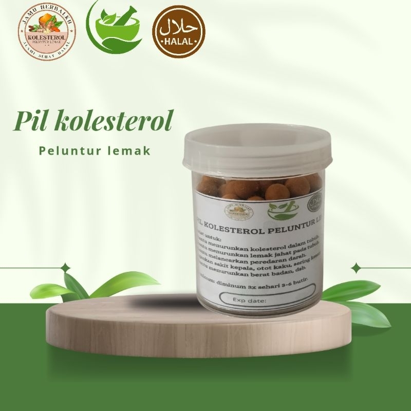 Pil Kolesterol / Pil Penurun Kolesterol / Pil Penghilang Lemak Jahat  / Pil Diet / Jamu Diet / Pil P