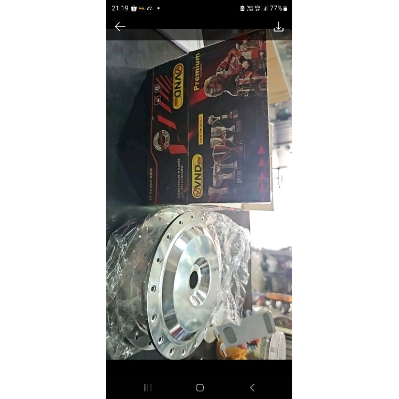 Tromol Vnd belakang Vario125 krom