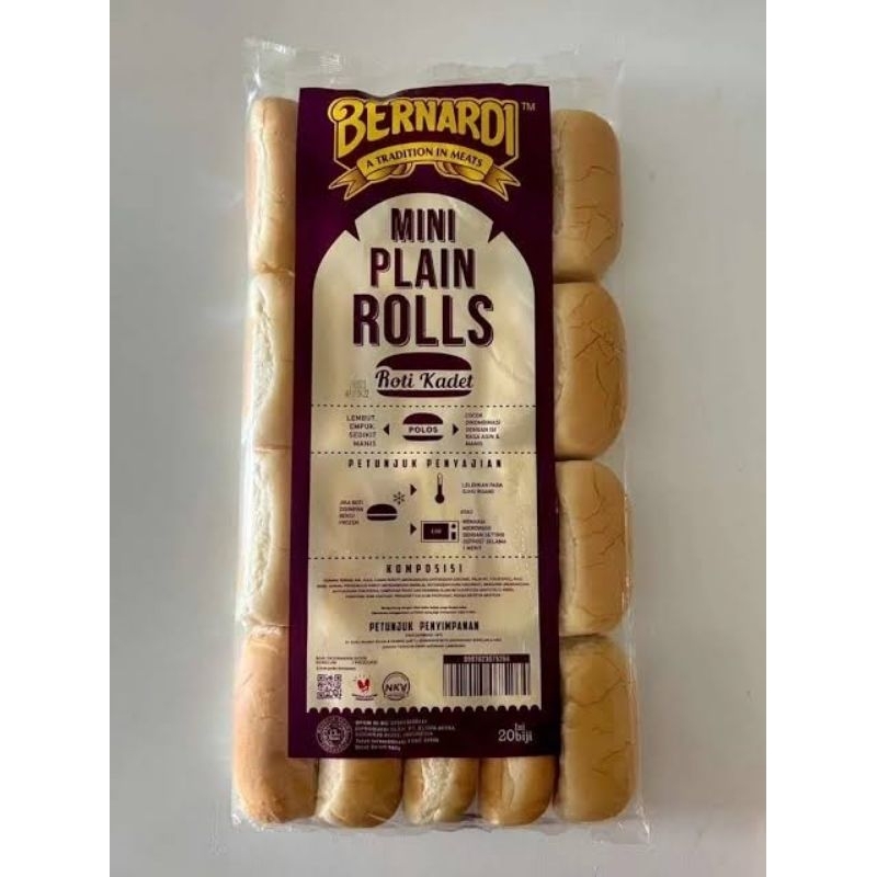 

Roti Hotdog mini Bernadi