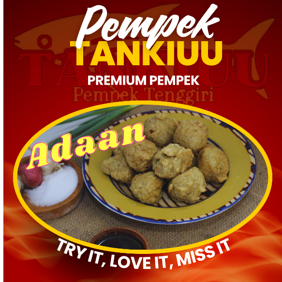 

Pempek Premium Adaan Tankiuu 1 Pack isi 13Pcs + 125ml Cuko, Pempek Ikan Tenggiri asli palembang (gurih, isi bawang dan daun bawang)