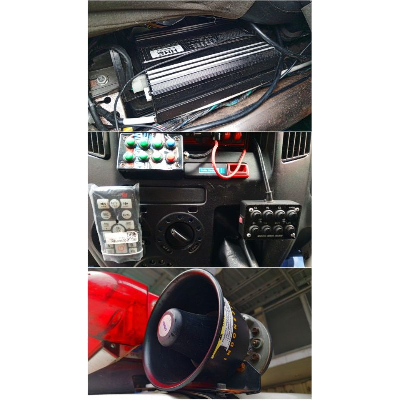 speaker sanken YD100i modul sirine SA5200 federal toa patwal ambulance bukan whelen