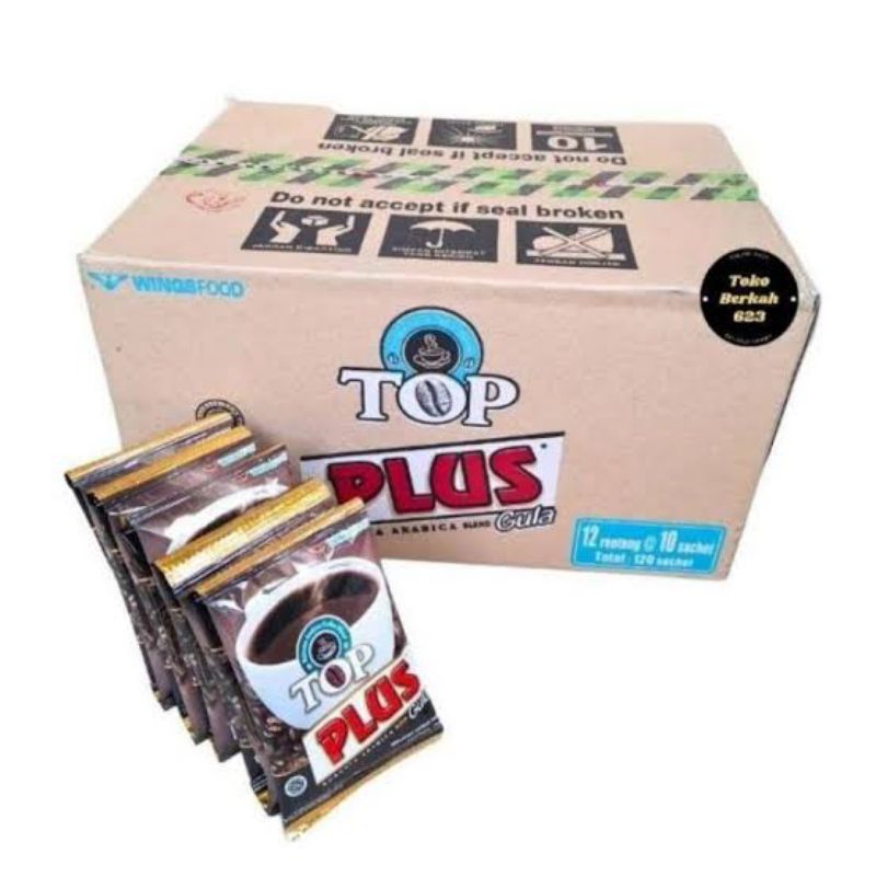 

[1 Dus isi 120 Sachet] KOPI TOP PLUS GULA