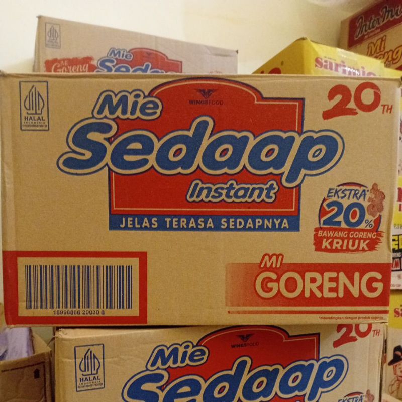 

[1 Dus isi 40 Bungkus] MIE SEDAAP GORENG