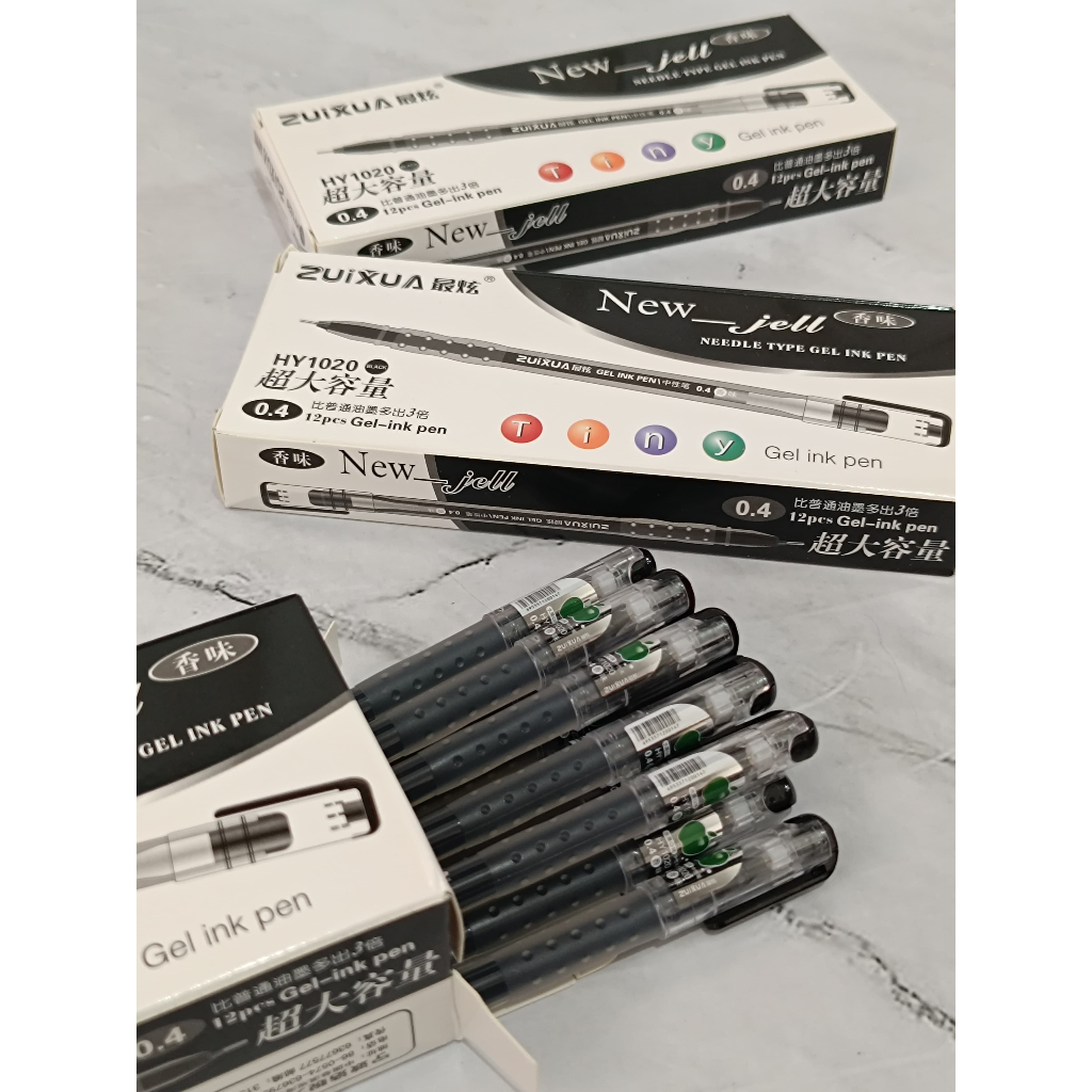 

ECER ( 1 BIJI ) New Gel Pulpen Gel Pen Zuixua / Van-Art 0.4 mm