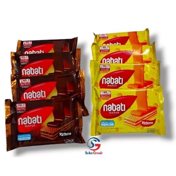 

nabati wafer 37g (isi 5pcs )