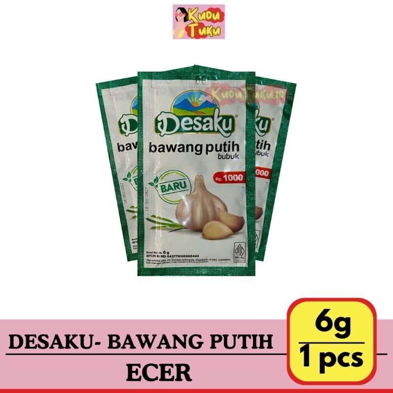 

1 PCS - DESAKU BAWANG PUTIH BUBUK 6g