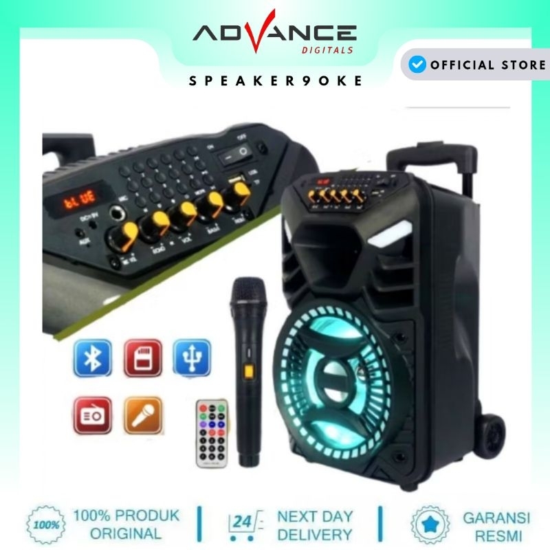 100% Ori K881N Speaker Advance K881n Meeting 8" Inch Advance K 881 N | Garansi Resmi Advance 1 Tahun