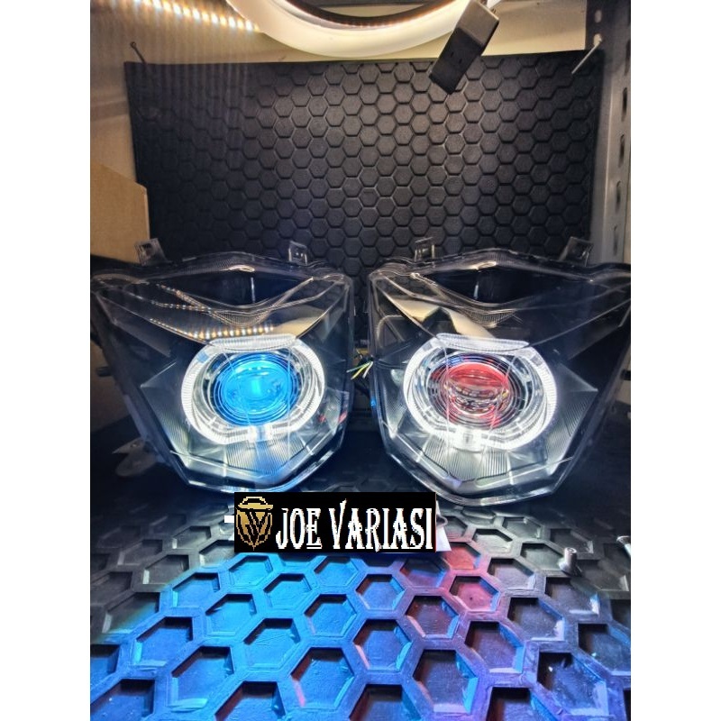 LAMPU DEPAN BEAT ESP BEAT STREET 2018 MODIF SEMI BILLED