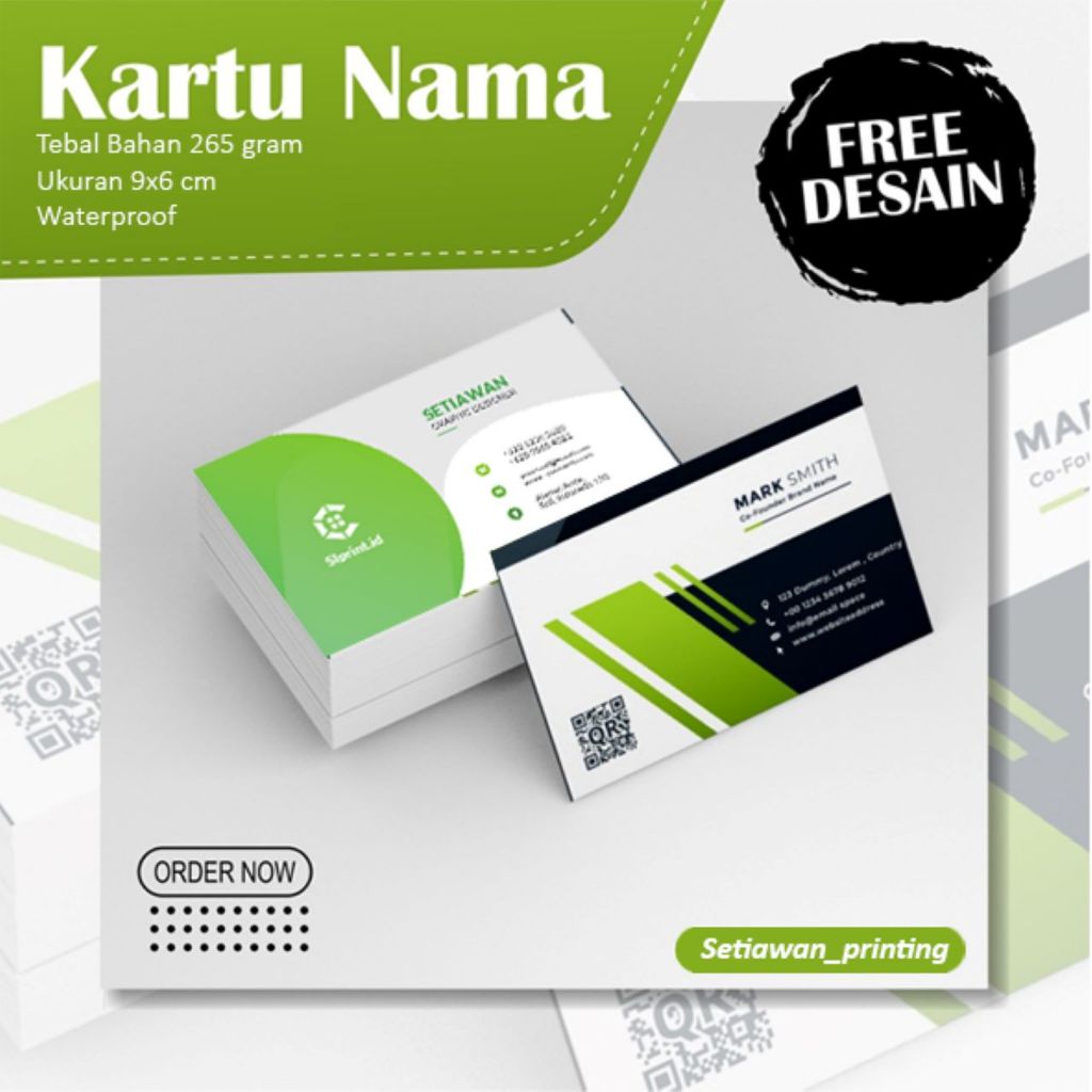 

Cetak Kartu Nama / Cetak Kartu Member Isi 100pcs | Cetak Kartu Murah Laris Bisa COD