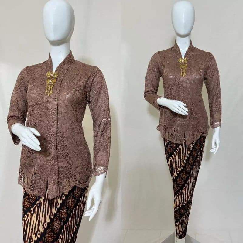 TERBARU` KEBAYA KARTINI MODERN - SET KEBAYA WISUDA - KEBAYA MODERN - KEBAYA BROKAT - KEBAYA REMAJA