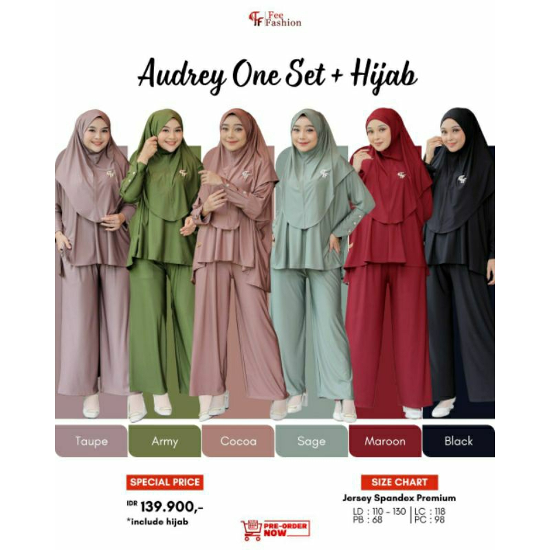 Fee Fashion Audrey One Set Hijab