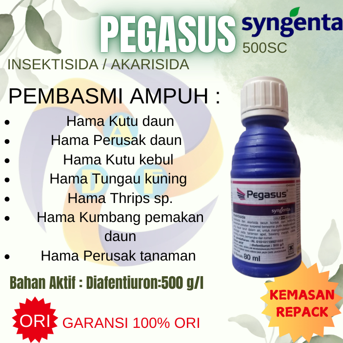 PEGASUS 500SC 30 ML INSEKTISIDA AKARISIDA  ORIGINAL KEMASAN REPACK