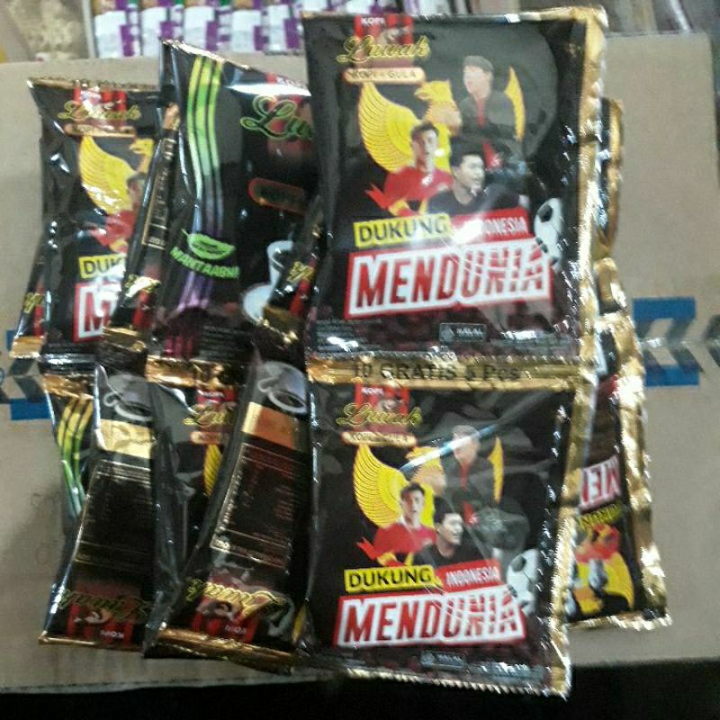

Luwak kopi + gula 1 renteng (15 biji)