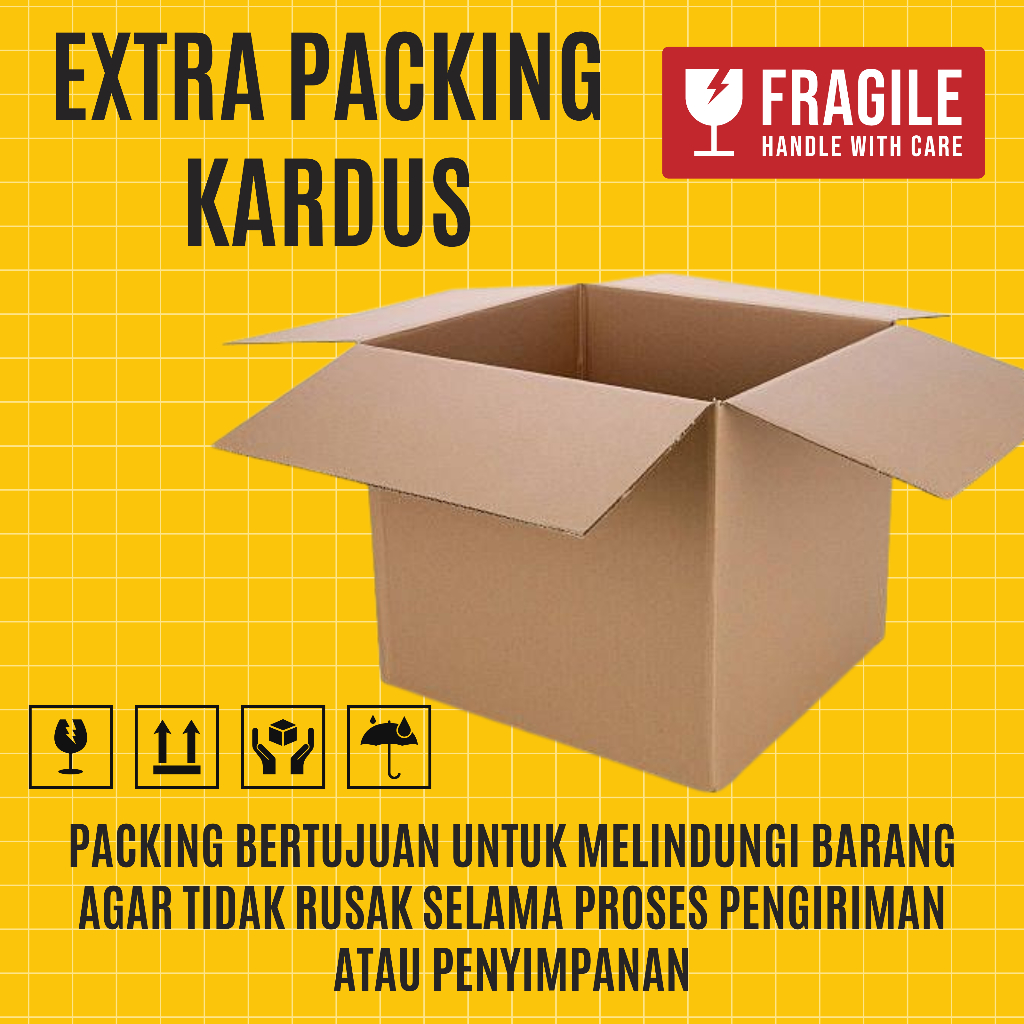 

EXTRA PACKING KARDUS BIAR AMAN