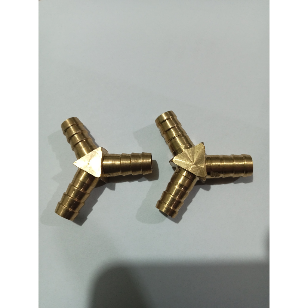 Y selang 5/16/ y cabang selang kompresor / y selang kompresor/ y kuningan 5/16