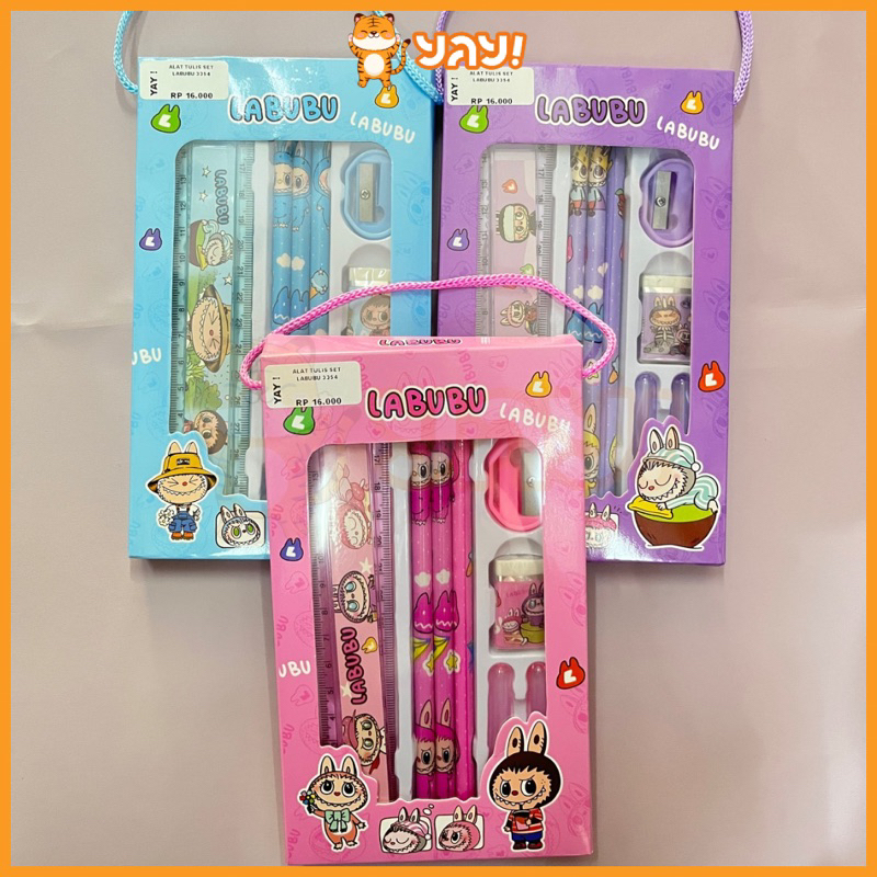 

YAY! ALAT TULIS SET LABUBU 3354 / 3369
